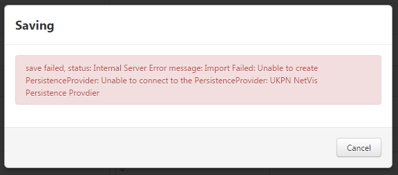 Persistence provider error message.PNG